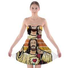 Got Christ? Strapless Bra Top Dress by Valentinaart