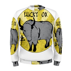 Chinese New Year ¨c Year Of The Ox Men s Sweatshirt by Valentinaart