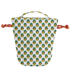 Holiday Pineapple Drawstring Bucket Bag by Sparkle