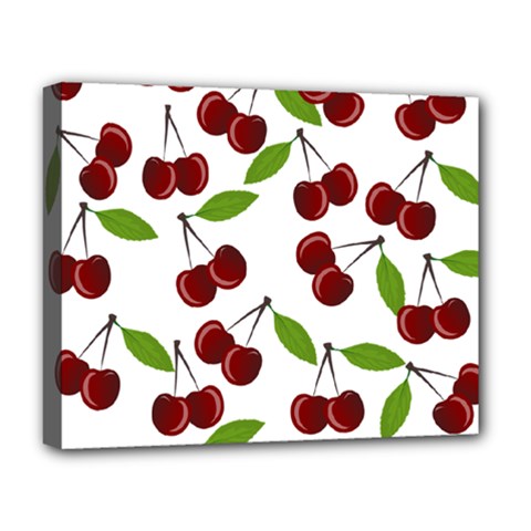 Fruit Life Deluxe Canvas 20  X 16  (stretched) by Valentinaart