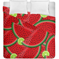 Fruit Life 3 Duvet Cover Double Side (king Size) by Valentinaart