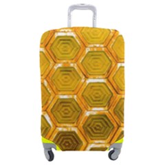 Hexagon Windows Luggage Cover (medium) by essentialimage