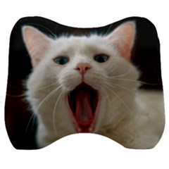 Wow Kitty Cat From Fonebook Velour Head Support Cushion by 2853937
