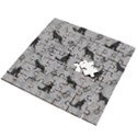 Shepherds Damask Pattern Wooden Puzzle Square View2