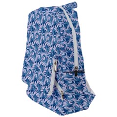 Blue Pattern Scrapbook Travelers  Backpack by Dutashop