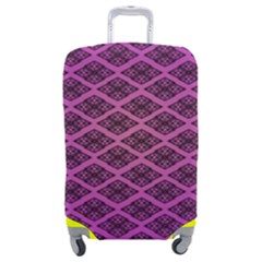 Pattern Texture Geometric Patterns Purple Luggage Cover (medium) by Dutashop