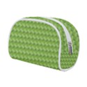 Green Pattern Ornate Background Make Up Case (Small) View2