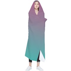 Teal Sangria Collection Wearable Blanket by SpangleCustomWear
