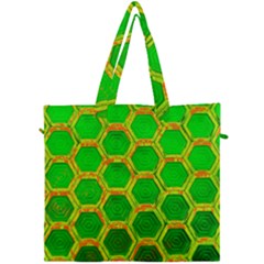 Hexagon Window Canvas Travel Bag by essentialimage365