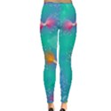 Non Seamless Pattern Blues Bright Inside Out Leggings View2