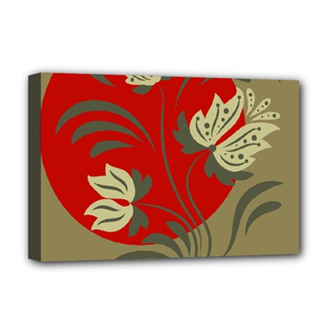 Japan Bouquet Deluxe Canvas 18  X 12  (stretched) by Eskimos