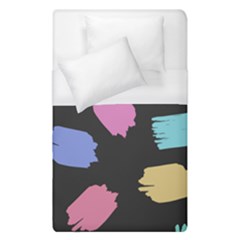 Many Colors Pattern Seamless Duvet Cover (single Size) by Dutashop