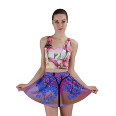 Tree Sunset Mini Skirt by icarusismartdesigns