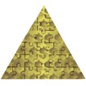 Account Dollar Wooden Puzzle Triangle View1