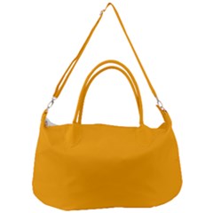 Color Orange Removal Strap Handbag by Kultjers