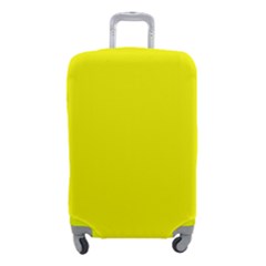 Color Yellow Luggage Cover (small) by Kultjers