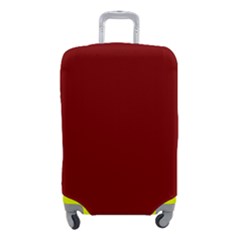 Color Maroon Luggage Cover (small) by Kultjers