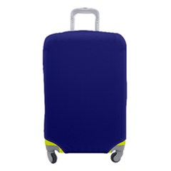 Color Midnight Blue Luggage Cover (small) by Kultjers