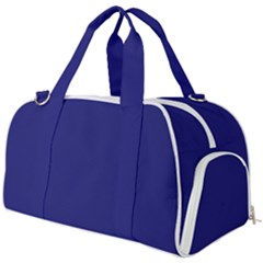 Color Midnight Blue Burner Gym Duffel Bag by Kultjers