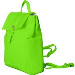 Color Lawn Green Buckle Everyday Backpack by Kultjers
