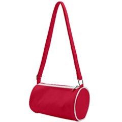 Color Crimson Mini Cylinder Bag by Kultjers