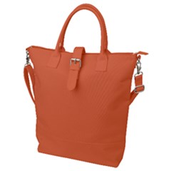 Color Coral Buckle Top Tote Bag by Kultjers