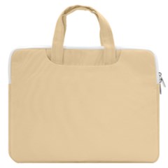 Color Navajo White Macbook Pro Double Pocket Laptop Bag (large) by Kultjers