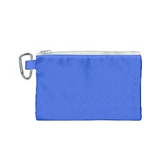 Color Royal Blue Canvas Cosmetic Bag (small) by Kultjers