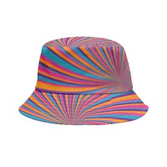 Psychedelic Groovy Pattern 2 Bucket Hat by designsbymallika