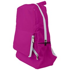 Color Medium Violet Red Travelers  Backpack by Kultjers