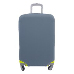 Color Light Slate Grey Luggage Cover (small) by Kultjers