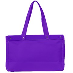 Color Blue Violet Canvas Work Bag by Kultjers