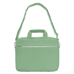 Color Dark Sea Green Macbook Pro Shoulder Laptop Bag (large) by Kultjers