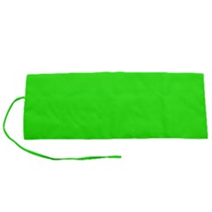 Color Neon Green Roll Up Canvas Pencil Holder (s) by Kultjers
