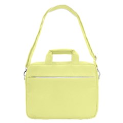 Color Canary Yellow Macbook Pro Shoulder Laptop Bag (large) by Kultjers