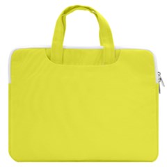 Color Maximum Yellow Macbook Pro Double Pocket Laptop Bag by Kultjers