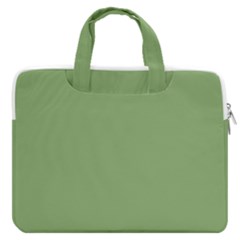 Color Asparagus Macbook Pro Double Pocket Laptop Bag (large) by Kultjers