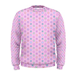 Hexagonal Pattern Unidirectional Men s Sweatshirt by Dutashop