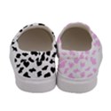 Cow Print black and Pink Canvas Slip Ons View5