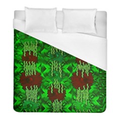 Forest Of Colors And Calm Flowers On Vines Duvet Cover (full/ Double Size) by pepitasart