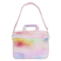 Rainbow Paint Macbook Pro Shoulder Laptop Bag  by goljakoff