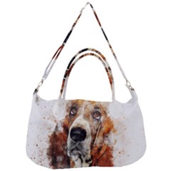 Dog Paint Removal Strap Handbag by goljakoff