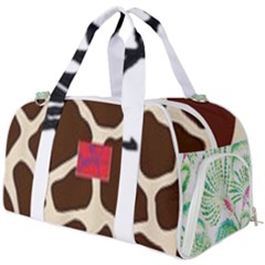 Palm Tree Burner Gym Duffel Bag by tracikcollection