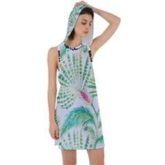 Palm Trees By Traci K Racer Back Hoodie Dress by tracikcollection