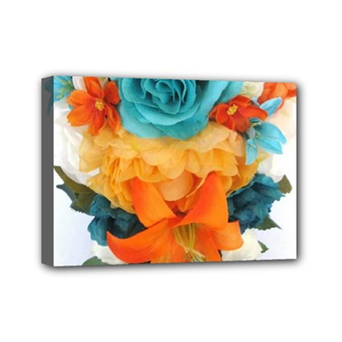 Spring Flowers Mini Canvas 7  X 5  (stretched) by LW41021