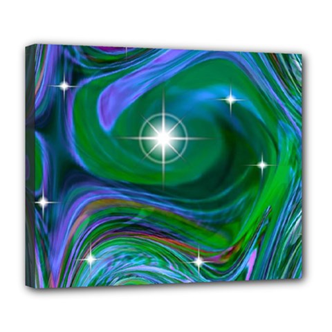 Night Sky Deluxe Canvas 24  X 20  (stretched) by LW41021