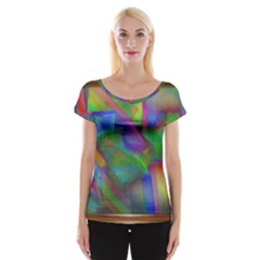 Prisma Colors Cap Sleeve Top by LW41021