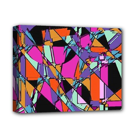 Abstract Deluxe Canvas 14  X 11  (stretched) by LW41021