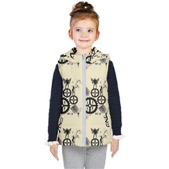 Angels Kids  Hooded Puffer Vest by PollyParadise