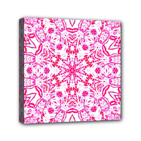 Pink Petals Mini Canvas 6  X 6  (stretched) by LW323